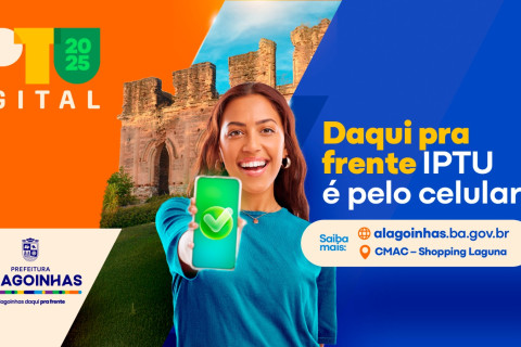 Alagoinhas amplia IPTU Digital e passa a oferecer atendimento automatizado pelo WhatsApp