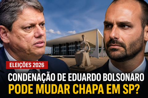Tarcísio afirma que condenação de Eduardo Bolsonaro não inviabiliza chapa em SP; aliados discutem eventual substituição