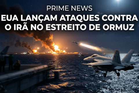 EUA lançam ataques contra o Irã após queda de helicóptero próximo ao Estreito de Ormuz
