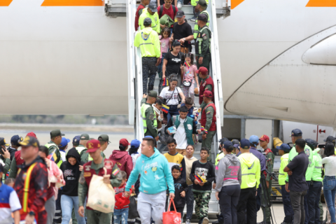 Venezuela recebe avião com 178 deportados dos Estados Unidos