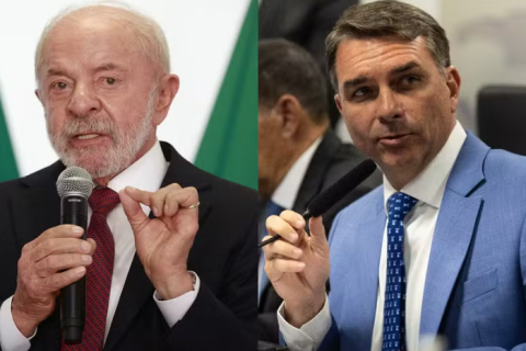 Lula e Flávio Bolsonaro empatam em 42% no segundo turno, aponta nova pesquisa Quaest