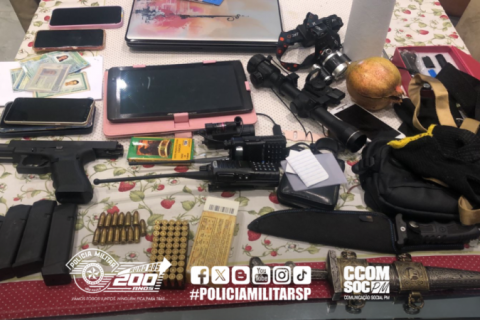 Polícia prende um dos criminosos mais procurados do país