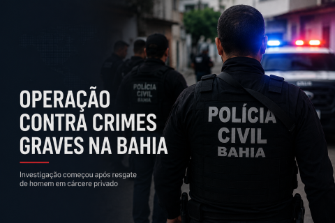 Operação policial mira grupo suspeito de sequestro, tortura e homicídios na Bahia