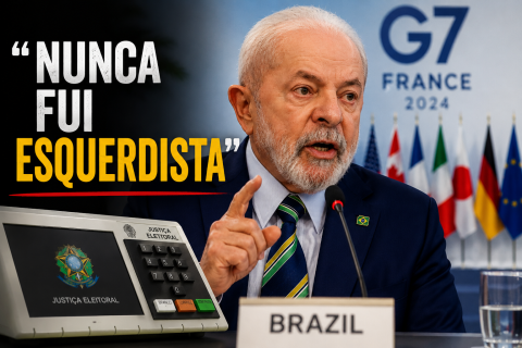 No G7, Lula afirma que nunca foi esquerdista e sugere sistema eleitoral brasileiro como referência internacional