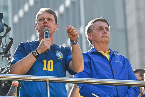 Bolsonaro está decidido a apoiar Tarcísio de Freitas na corrida eleitoral de 2026