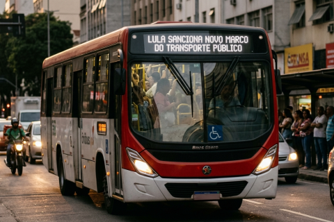 Lula sanciona lei do Marco Legal do Transporte Público Coletivo