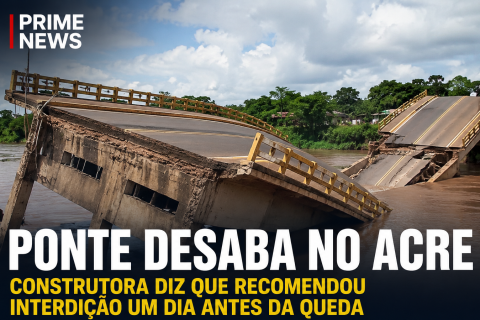 Construtora afirma ter recomendado interdição de ponte no Acre um dia antes do desabamento