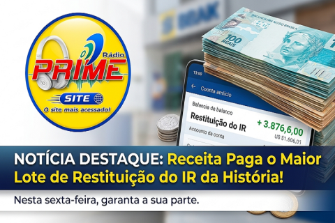 Receita paga nesta sexta-feira o maior lote de restituição do IR da história