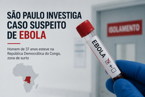 São Paulo investiga caso suspeito de ebola em homem que esteve em área de surto na África