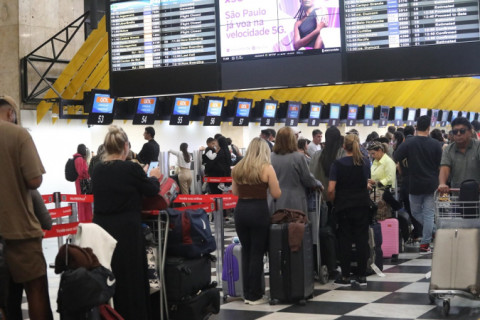 Brasil teve 7,9 milhões de passageiros em voos domésticos em abril