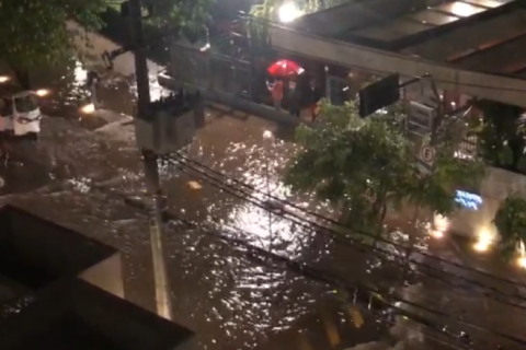 Inmet emite alerta de chuvas intensas em todo o Brasil