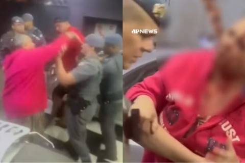 PMs que agrediram idosa em Barueri são afastados