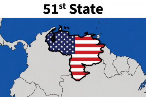 Trump publica imagem da Venezuela como 51º estado dos EUA