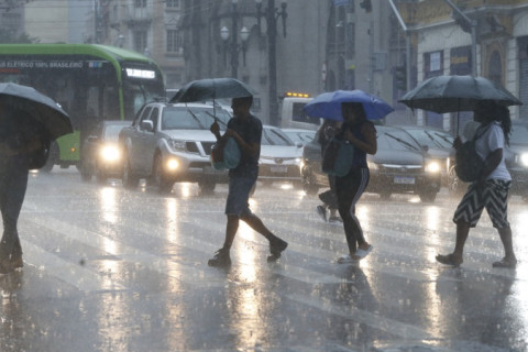 São Paulo terá chuva forte nesta quinta