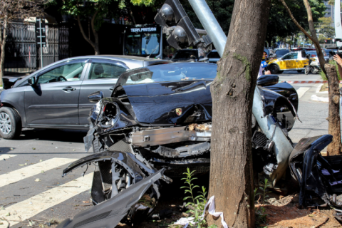 O que se sabe sobre o acidente de Gato Preto com Porsche na Faria Lima
