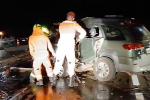 Acidente no Sul de Minas deixa oito mortos e uma criança gravemente ferida