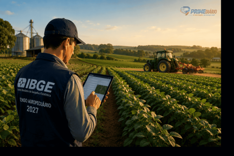 IBGE prepara 12º Censo Agropecuário, com coleta de dados prevista para 2027