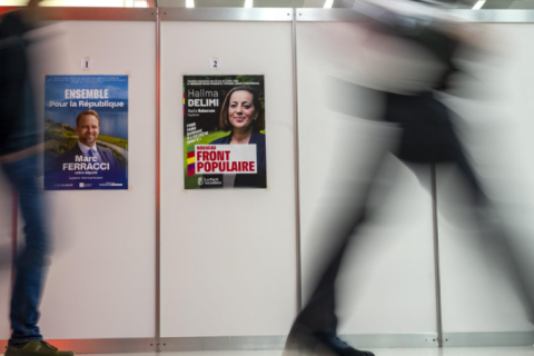 França tem maior participação no segundo turno das eleições legislativas desde 1981