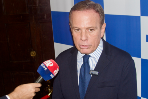 João Doria defende união dos Três Poderes e fim da polarização no Brasil