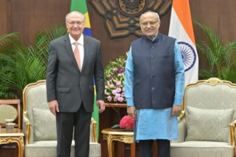 Geraldo Alckmin anuncia acordos entre Brasil e Índia