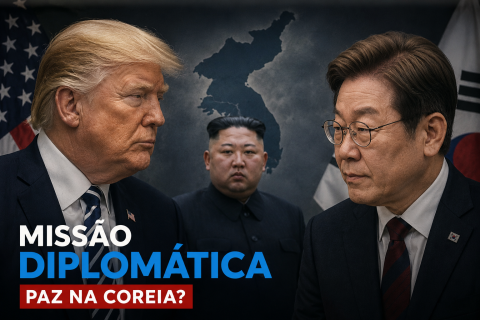 Presidente sul-coreano pede apoio de Trump para avançar em diálogo de paz com a Coreia do Norte