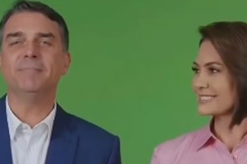 Michelle diz que disputa presidencial de Flávio é resposta aos “injustiçados do 8 de janeiro”