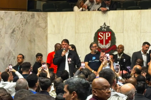 Tarcísio chama Haddad de “melhor ministro da Economia do Paraguai” em convenção